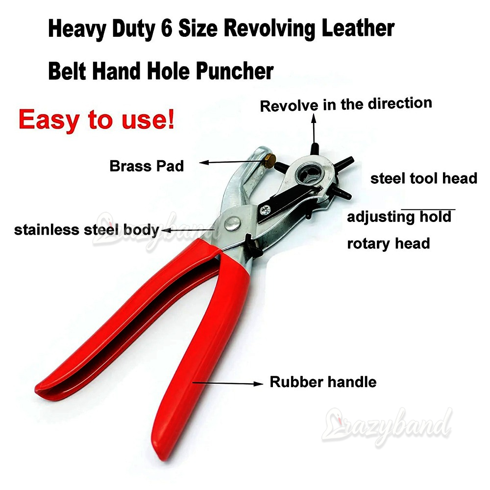 أداة ثقب الجلد متعددة الوظائف، - مراجعة Leatherwork Hole Punch وسعره