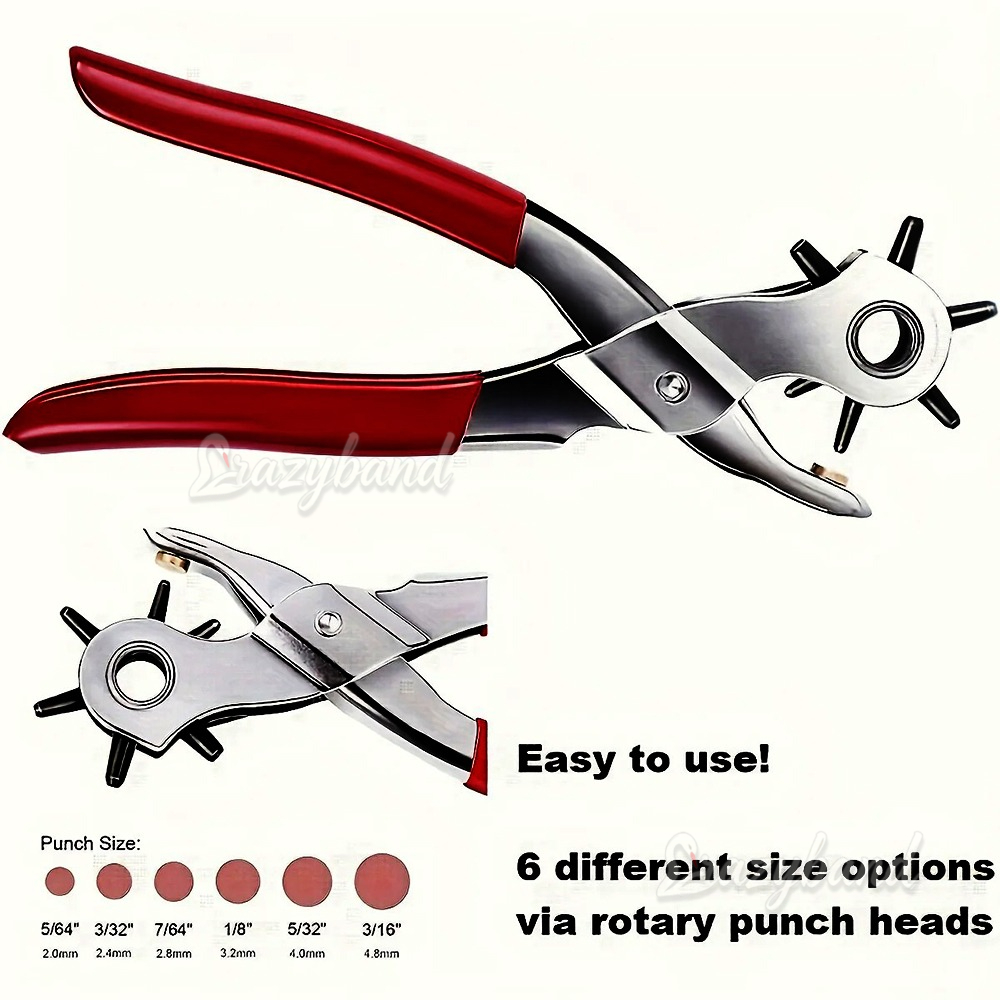 أداة ثقب الجلد متعددة الوظائف، - مراجعة Leatherwork Hole Punch وسعره