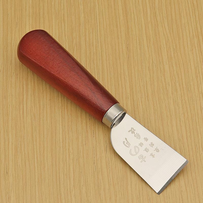 سكين جديد لتقشير الجلد مع مقبض - مراجعة Leatherwork Knife وسعره