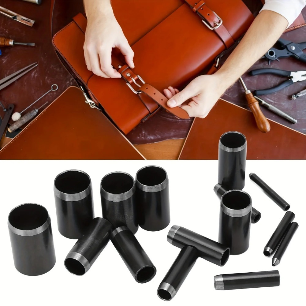 مجموعة أدوات ثقب دائرية بـ 15  - مراجعة Leatherwork Hole Punch وسعره