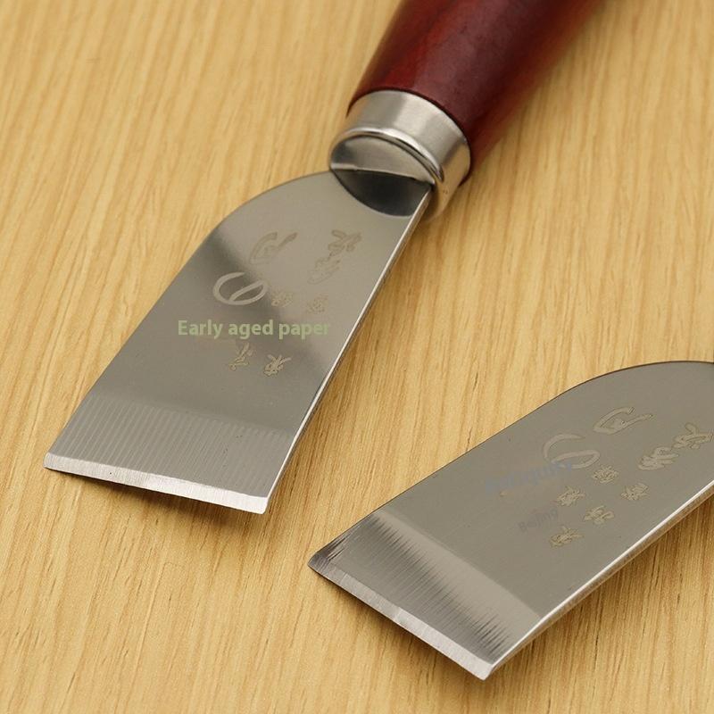 【جديد】سكين تقطيع الجلد بمقبض خ - مراجعة Leatherwork Knife وسعره