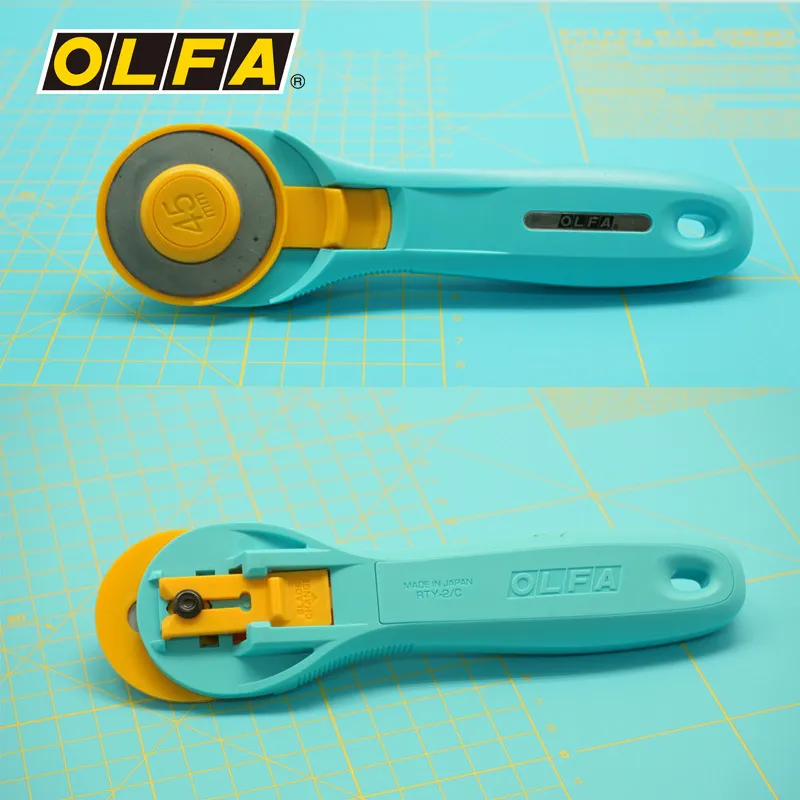Olfa الروتاري Pinkle قطع شفرة  - مراجعة Leatherwork Knife وسعره