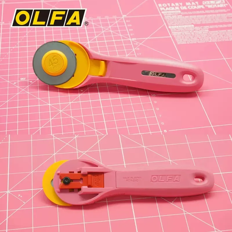 Olfa الروتاري Pinkle قطع شفرة  - مراجعة Leatherwork Knife وسعره