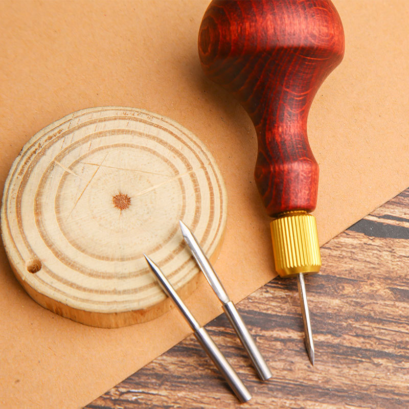 1 مجموعة DIY الجلود لكمة الخرا - مراجعة Leatherwork Hole Punch وسعره