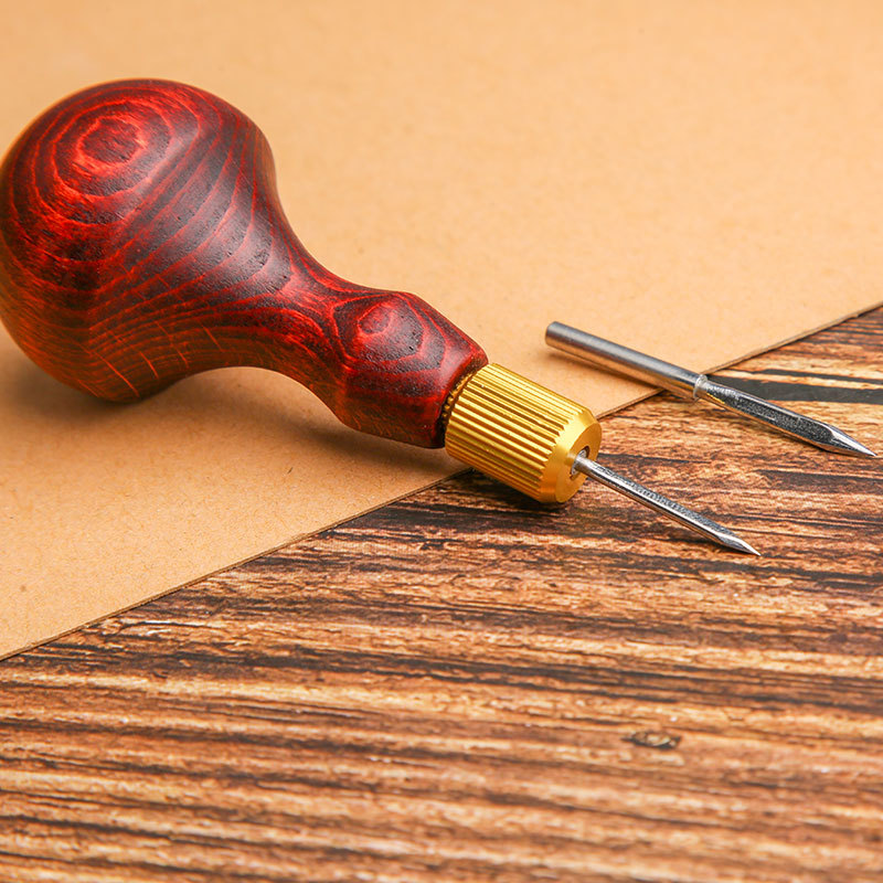 1 مجموعة DIY الجلود لكمة الخرا - مراجعة Leatherwork Hole Punch وسعره