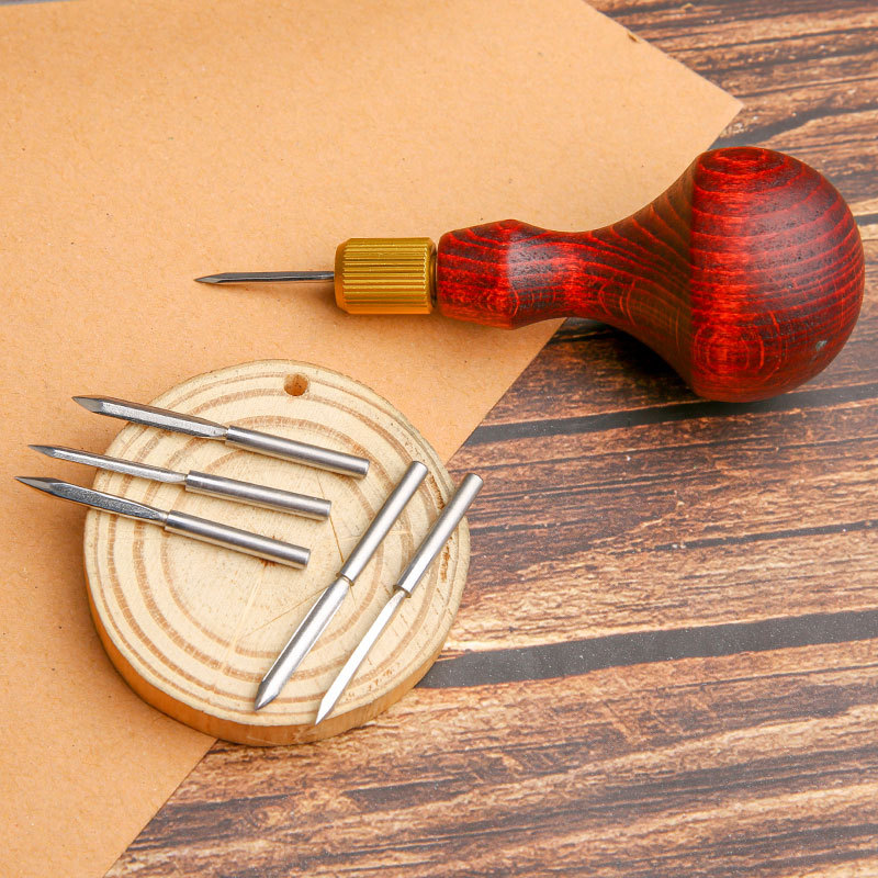 1 مجموعة DIY الجلود لكمة الخرا - مراجعة Leatherwork Hole Punch وسعره