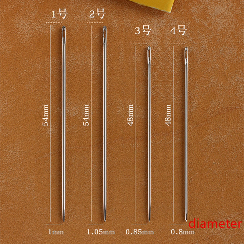 25 قطعة/كيس إبرة يدوية من جون  - مراجعة Leather Needle Harness وسعره