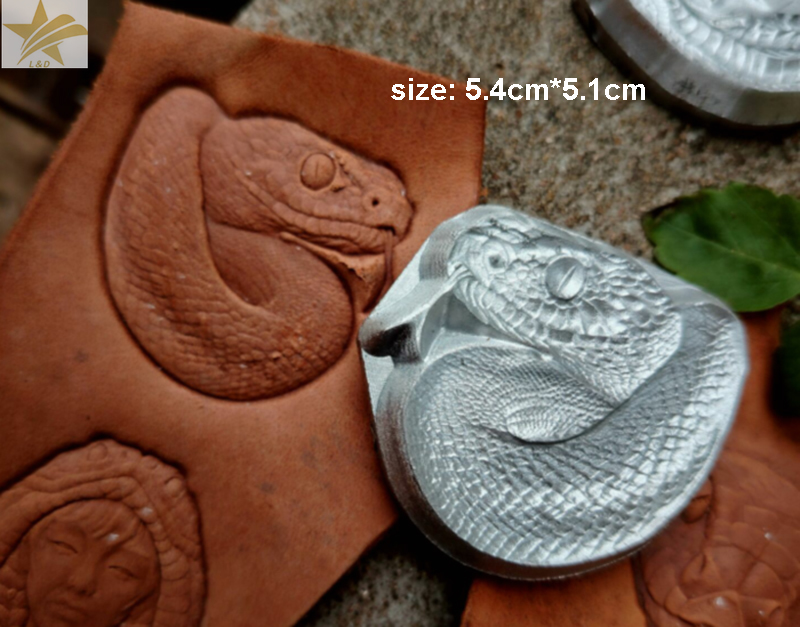 قالب نقش يدوي فريد بنمط ثعبان  - مراجعة Leatherwork Patterns Free وسعره
