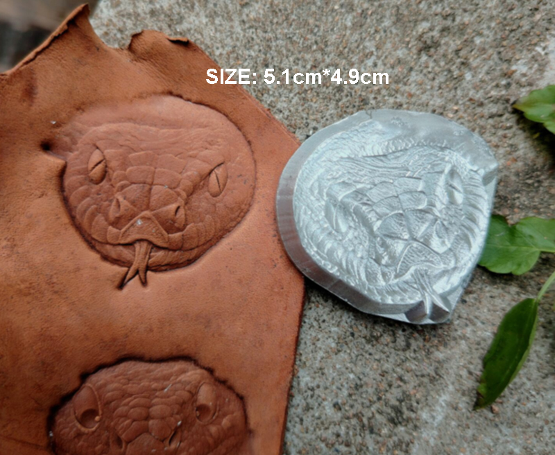 قالب نقش يدوي فريد بنمط ثعبان  - مراجعة Leatherwork Patterns Free وسعره