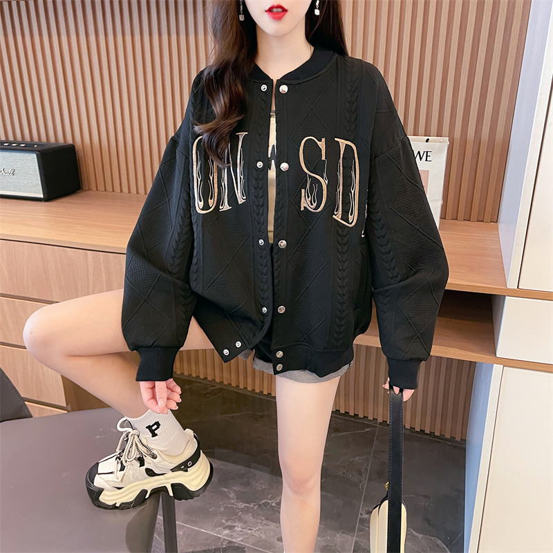 سترات البيسبول الجلدية النسائي - مراجعة Leather Work Jacket With Hood وسعره
